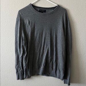 Banana Republic Heather Gray Knit Top
